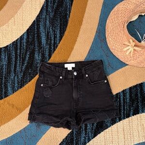 H&M Charcoal Denim Pants